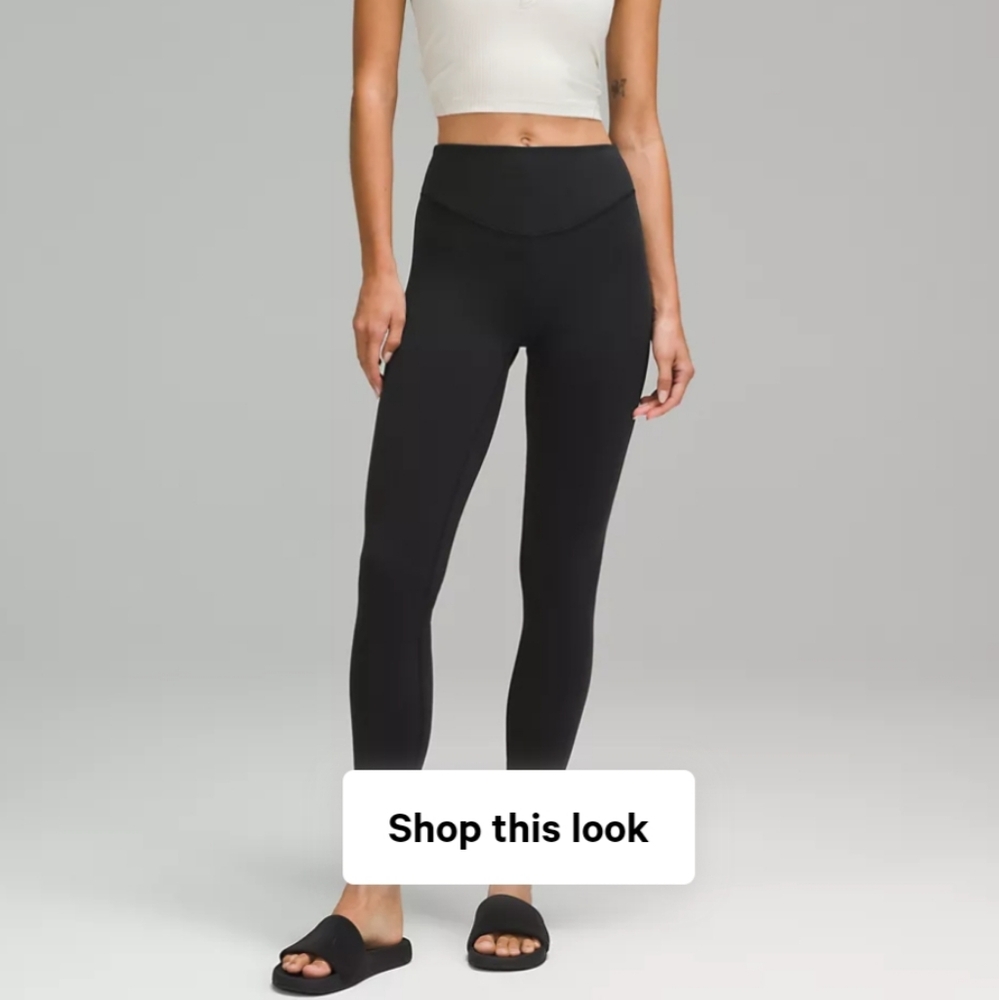Lululemon Wunder Under SmoothCover High-Rise Tight size 2 25" NWOT